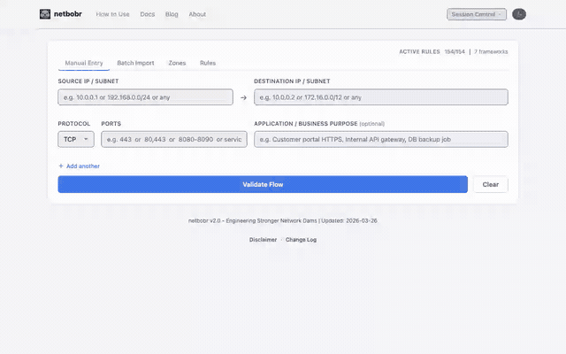 Framework and per-rule toggle controls
