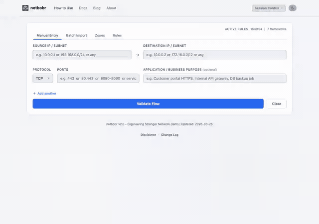 Zone creation, subnet assignment, and policy matrix configuration